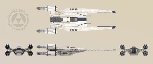 UCS UT-60D U-Wing Projected View by Mr_Idler Rogue One is one of my favorite SW movie. And one of th