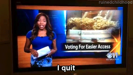 ruinedchildhood:  News reporter Charlo Greene quits on-air after revealing she was