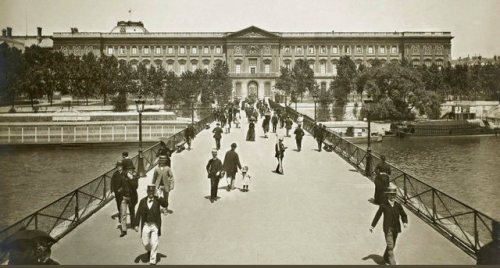 Pont des Arts , Paris, 1888by Léon &amp; Lévy