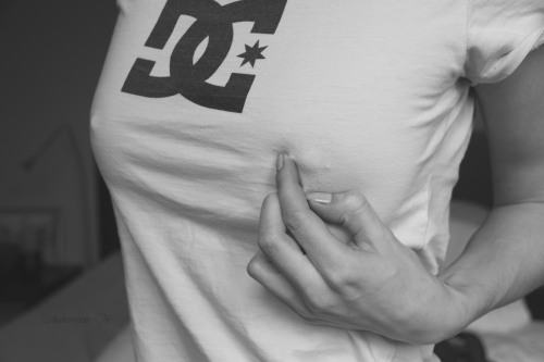 recklesslyfoxy:  My nipple really is pierced. Trust me I felt it rreeaaalll good.  recklesslyfoxy © 