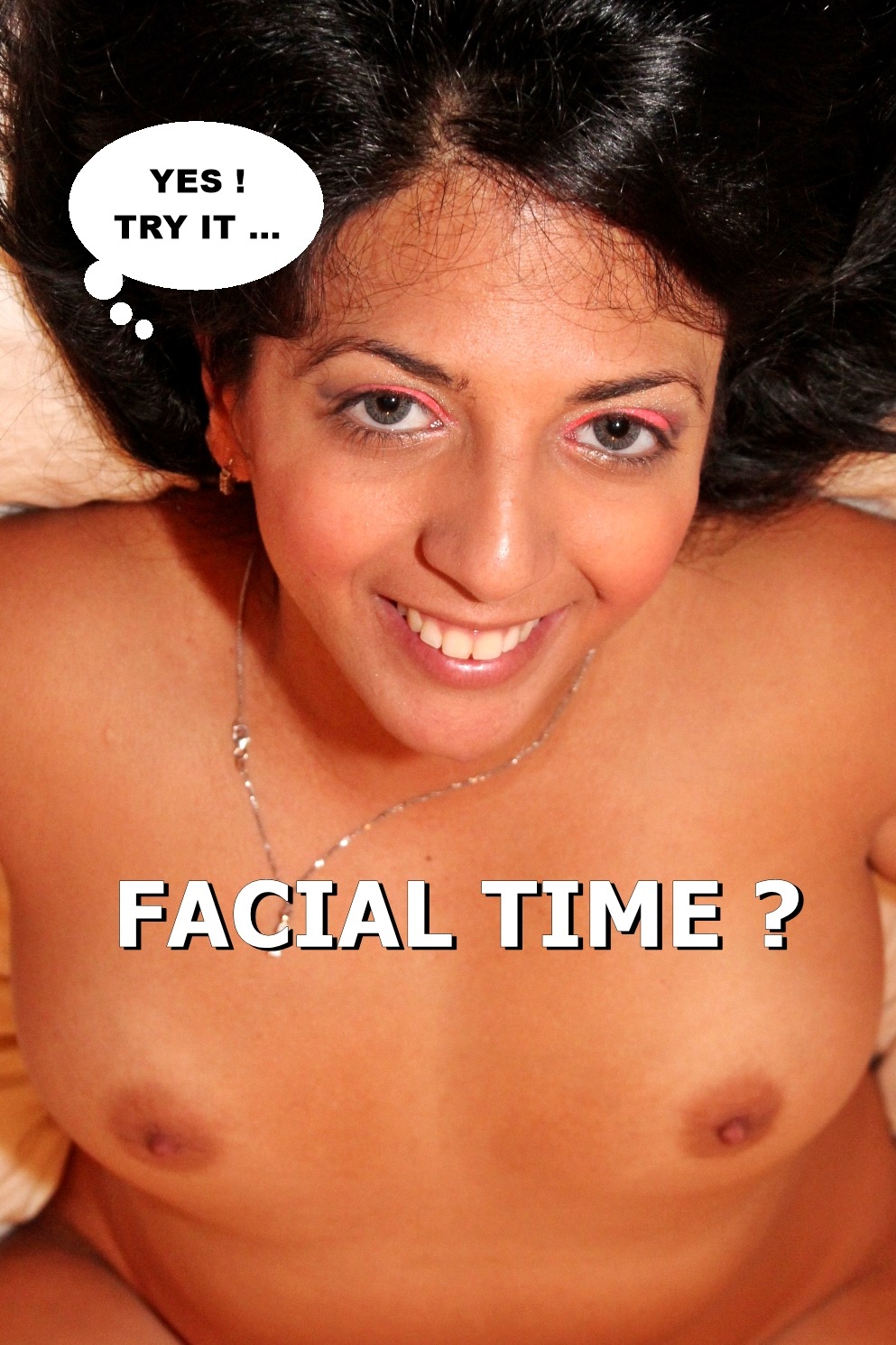 avitalsharmouta:  CUM ON MY FACE PLEASE I NEED TO BE COVERED IN CUM ALL THE TIME