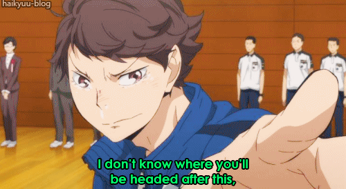 haikyuu-blog: Once we get into high school,