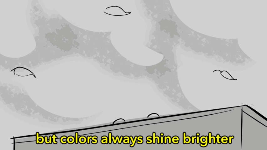 I know you’re a rainbow, deep deep inside :)
