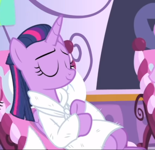 kartoonkorner: From a short that premiered on Hasbro’s channel on youtube, Twilight with a slick back hair style thing going on