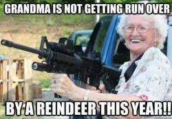 sointoyouwife:  grin-n-sin:  Grandma is a badass for sure! 😂  🤣🤣🤣🤣🤣🤣  That&rsquo;s too damn funny! 😆😆😆