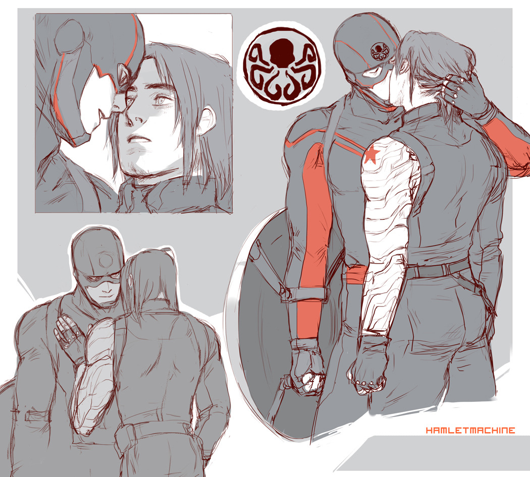 Hydra Cap x Winter Soldier(Larger version)