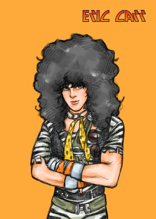 🧡Little Fox Eric Carr From KISS. A Talented Cutie. 🧡