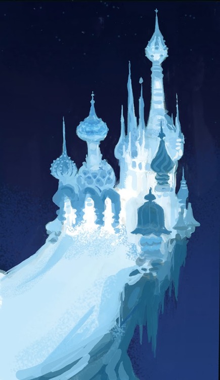 animationandsoforth: Frozen concept art by Scott Watanabe