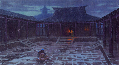 scurviesdisneyblog:  Mulan visual development by Saiping Lok (x) 
