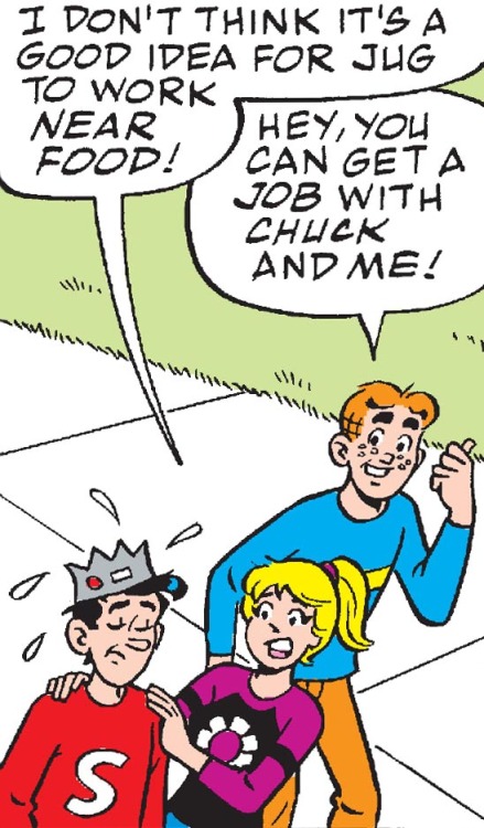  From Quirk for Hire, Jughead and Friends #11 (2006). 