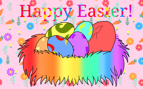 Rise! Easter Eggs! Red For Raph, Blue For Leo, Purple For Donnie, Orange For Mikey, Yellow For Jennika,