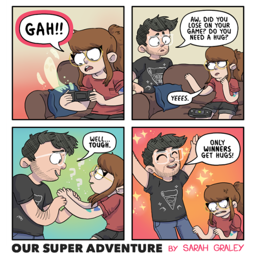 oursuperadventure: Here’s a collection of Throwback comics from my latest book, Video Games an