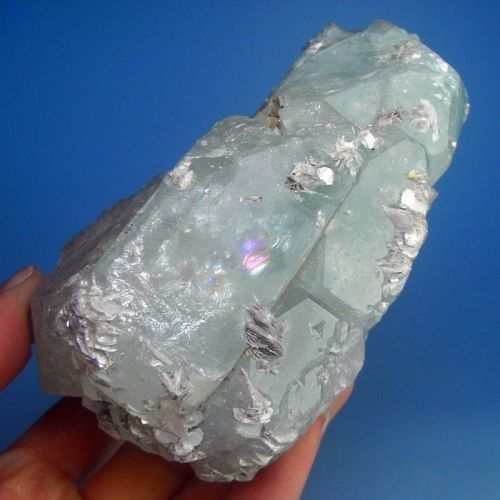 Aquamarine with Muscovite - Sichuan, China