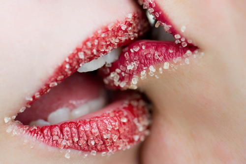 XXX sapphiccorruption:  Sweet sugar kisses…. photo