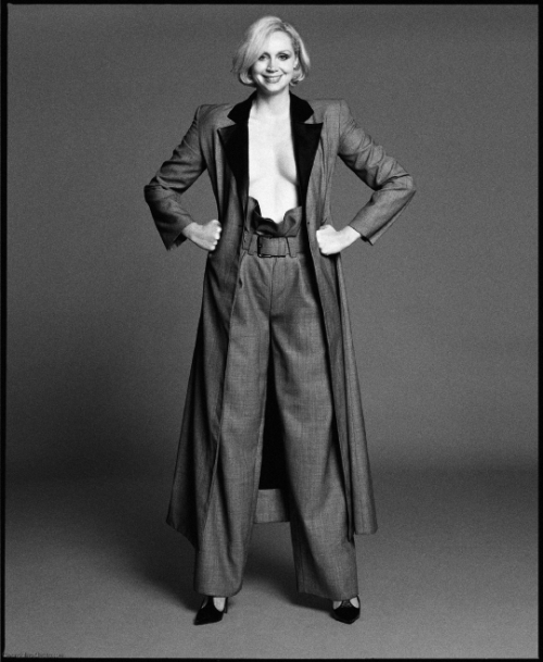 gwendoline christie / by david bailey, 2018.