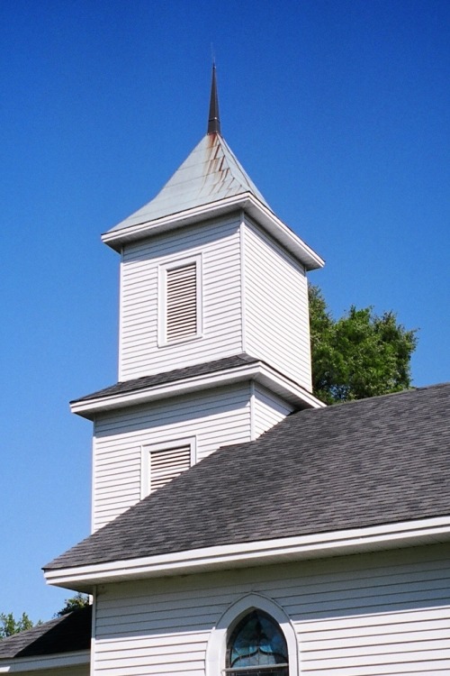 Steeple, Olivia Presbyterian Church, Olivia, North Carolina, 2005.