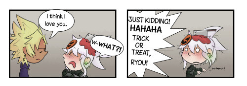 kamydrawstuffs: XRyou shows Kek why he loves Halloween! dang it, I kept the name! XDBlame Sitab