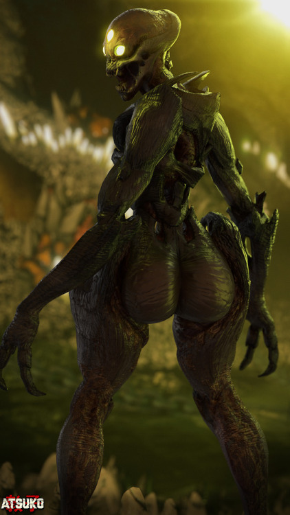 atsuko-sfm: Hive Thrall Finally some destiny stuff, Edited this gal to have some eyes, and a booty. 