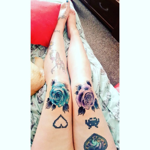 leg tattoo