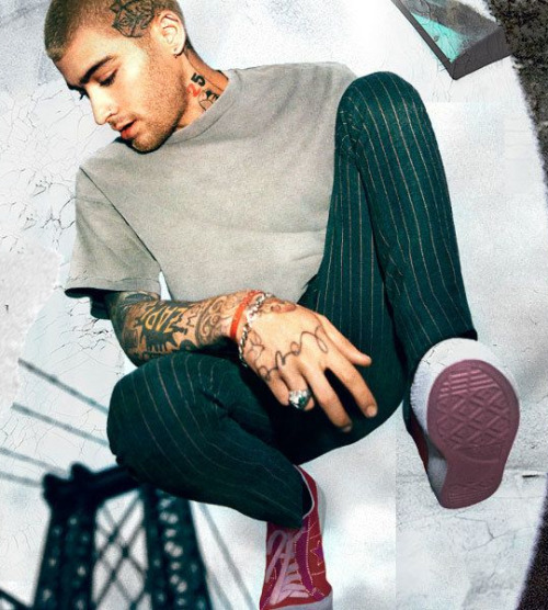 fyeahzaynmalik:Zayn for Converse