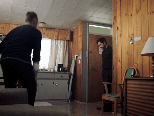 Marcus And Tomas Touching / Invading Each Other's Personal Space