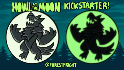 forestfrightart: forestfrightart: hey!! i launched a kickstarter to get these cool glow in the dark 