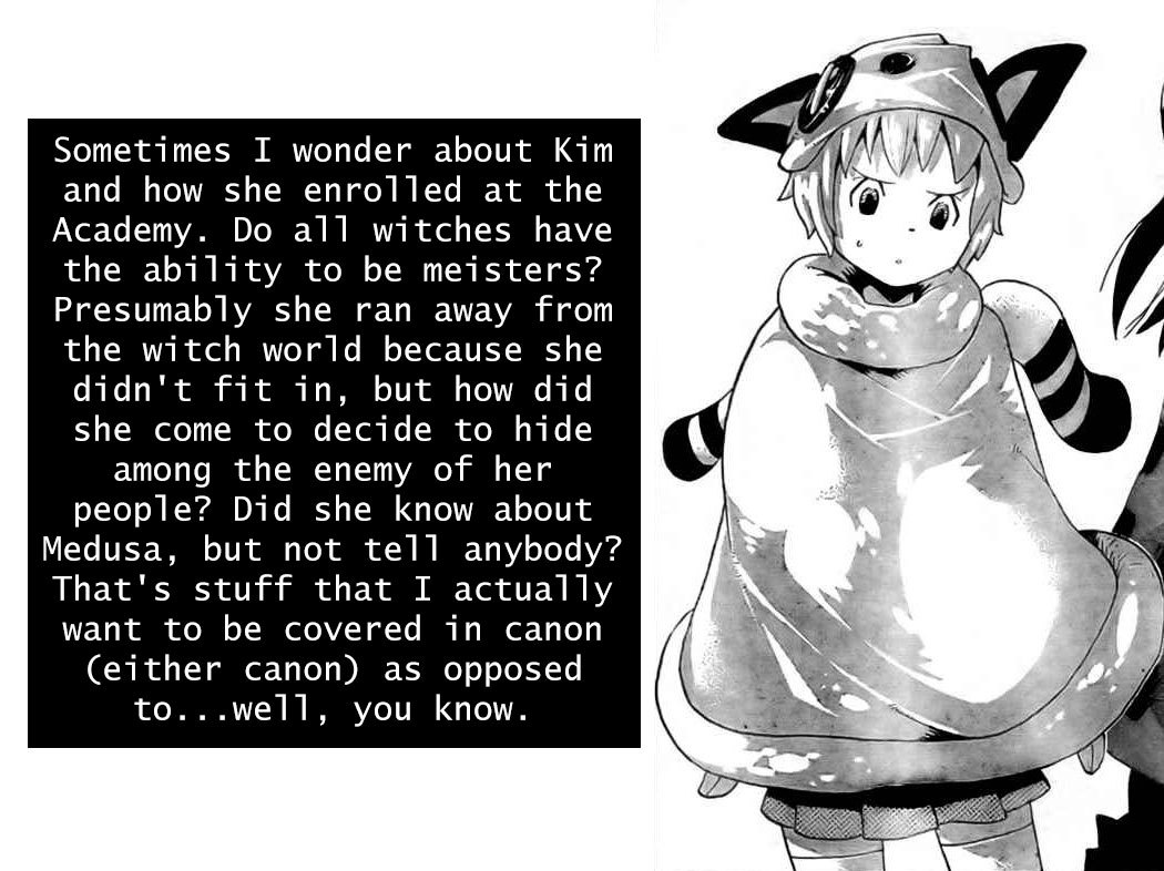 Soul Eater Confessions — Confession: “Sometimes I wonder about Kim and  how...