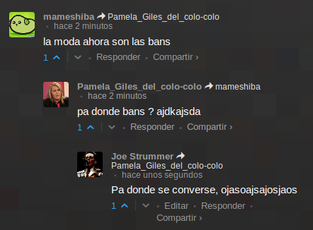 jaidefinichon:  mientras tanto en los comentarios…