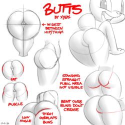 Art Tutorial + Butts? Double Win! =//W//=