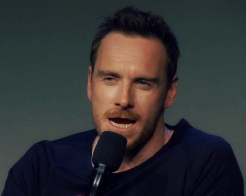 browngirlslovefassy:  Michael Fassbender At The AppleStore Soho’s ‘Meet The Actors’ Event 8.7.14 Here are some more screen caps I made & edited of Sassy Fass at this event. 