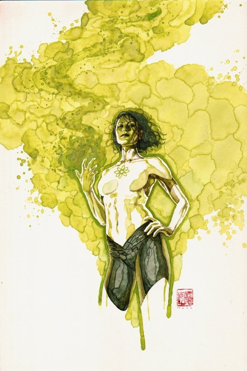 ungoliantschilde:  Some of David Mack’s gorgeous Watercolors