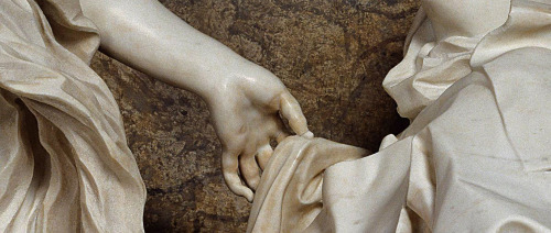 art-classique: Gian Lorenzo Bernini -&gt; Saint Teresa in Ecstasy (1647 - 52) Details