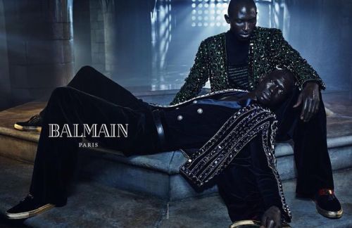 The new Balmain Campaign by Mario Sorrenti featuring siblings:Joan & Erika SmallsKendall & K