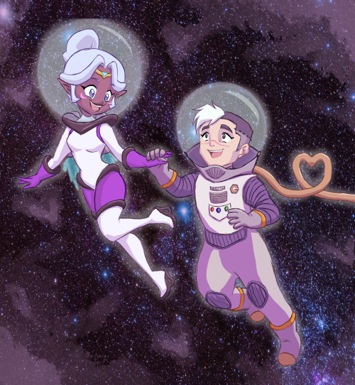 materassassino: Forgot to post this here! A little thing for Shalluraweek Day 1: Stars! I missed dra