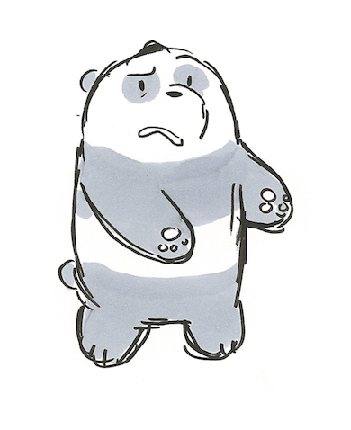 losassen:  Just thought I should put up some Panda sketches of mine, I have a seriously large pile of drawings of the bears that I have been gathering for a year now I can finally post them! Panda is so much fun to draw, I love all the bears but Panda