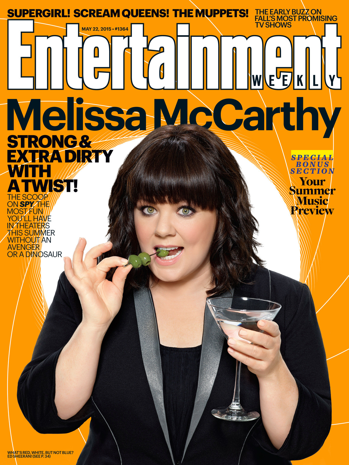 We have the strong (and extra dirty) scoop on Melissa McCarthy’s fun-filled summer flick, Spy.
Photo credit: Mary Ellen Matthews/Fox