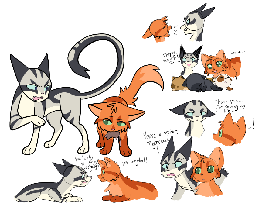 Bluestar & Firepaw Training