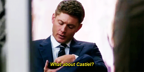 astronononomy: season 8 moments that hint at destiel becoming canon ↳Charlie’s pointed look.