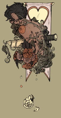 ryeking:  hello yes i still draw. i love flower symbolism sm(speedpaint)