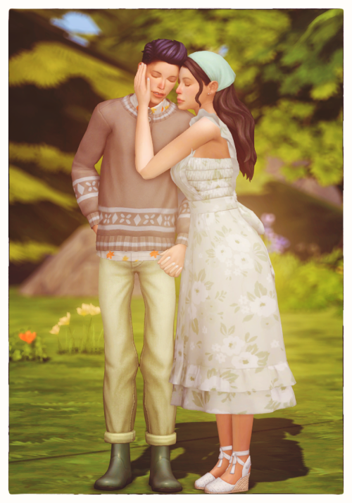 harinezumi-sims: Playing Cottage LIving with these two simmies A special thank you to @joliebean for