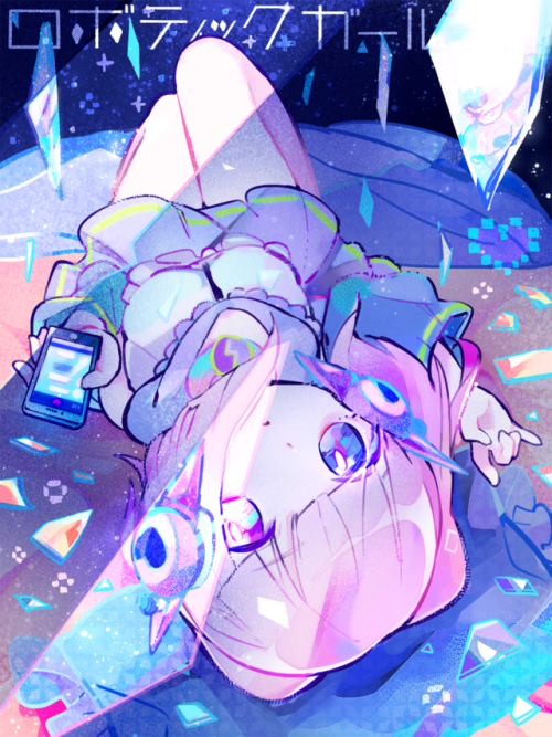 kiartwork: 機械みたいになれたらいいなって soundcloud.com/tkrism/roboticgirl