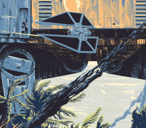 Proud to present my Rogue One screen print in collaboration with Bottleneckgallery. Officially licen