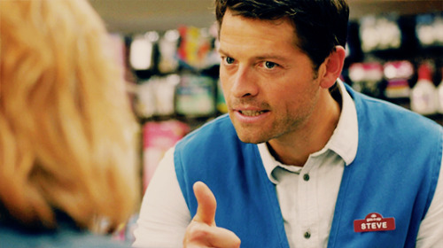 Castiel + Humanity: Good luck!