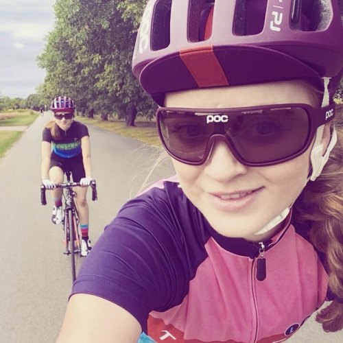 principessaonthebike: With sis! New girl on the bike! @babeonthebike #love #sisters #team #pocgirl #