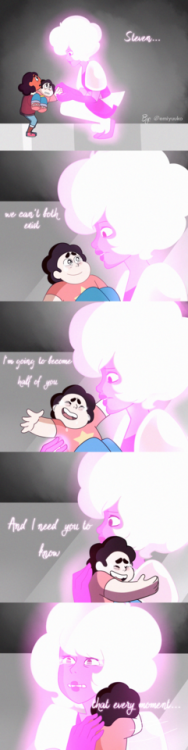 emiyuuko: I loved this episode !!!When I saw this scene, I imagined pink diamond hugging her son for