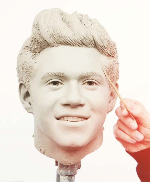 blamestyles:  Niall’s clay head