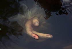 requiem-on-water:    Hand in water by utu-lab (DarkandLightArt)