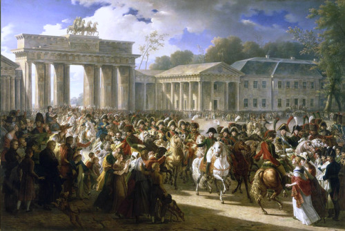 Napoleon in Berlin  27 october  1806 - Charles Meynier 