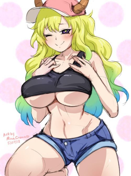 minacream:   #356 - Lucoa (Miss Kobayashi’s Dragon Maid) –Other places you can follow me for alt versions and more: Twitter: https://twitter.com/MinaCreamuDA: https://www.deviantart.com/minacreamHF: http://www.hentai-foundry.com/user/MinaCream/profilePatr