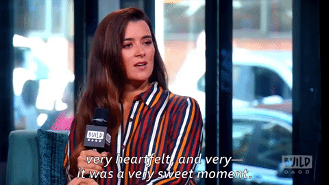 Cote De Pablo Talking About Mark Harmon 